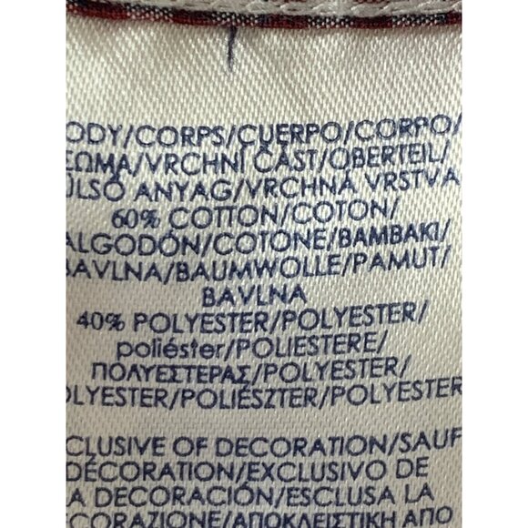 Lot of 2 Chaps Red & Faded Glory Plaid Flannel Button-Up Shirts S GUC 8870 - Picture 4 of 13